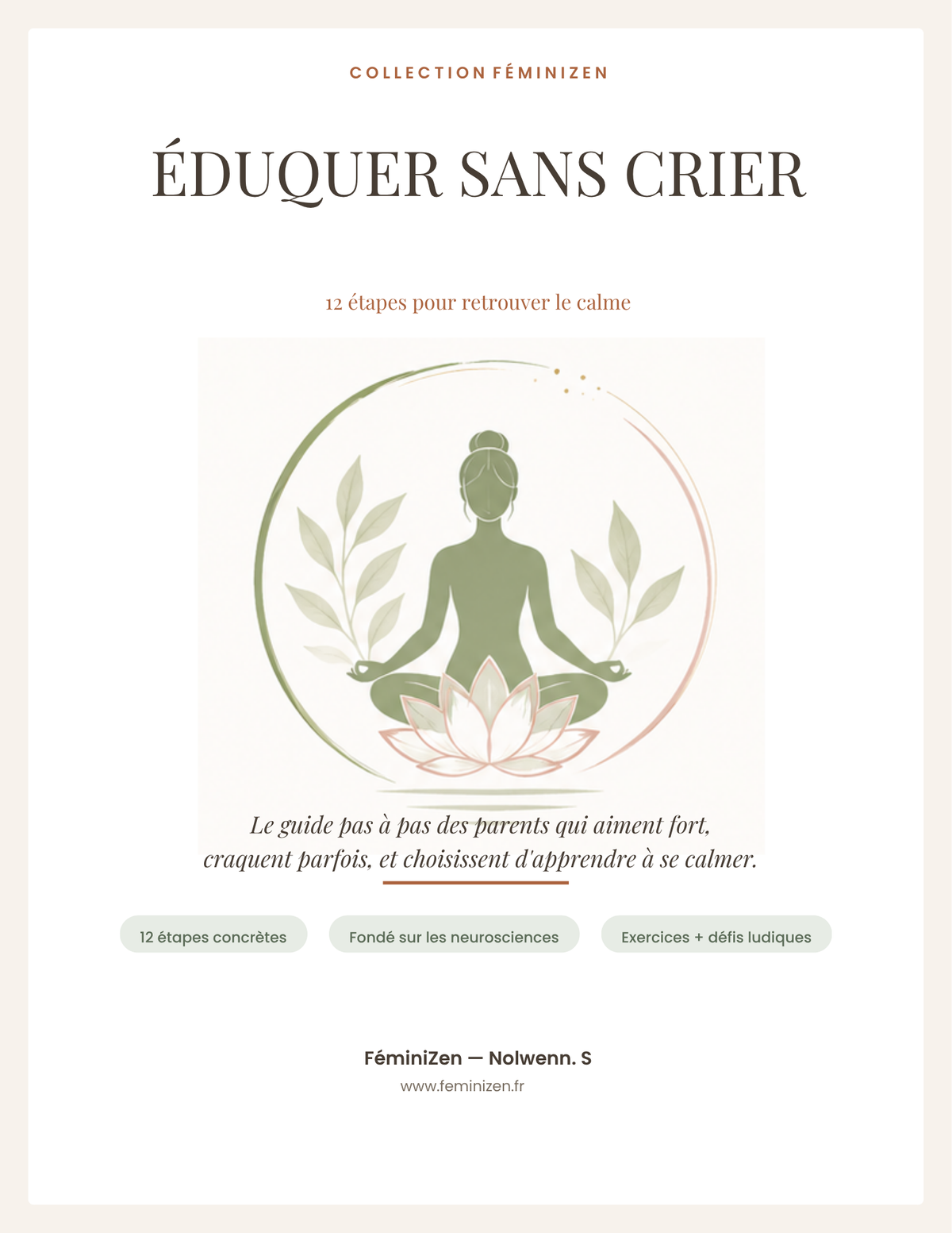 Éduquer sans crier : couverture du guide
