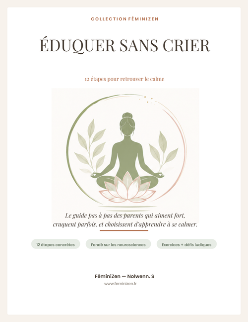Éduquer sans crier : couverture du guide
