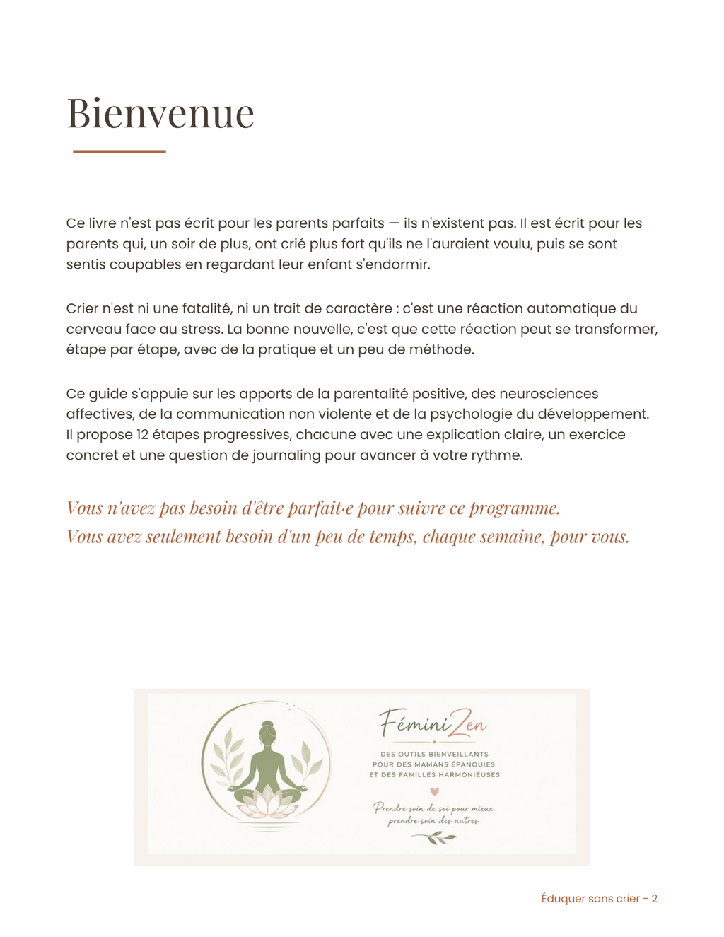 Éduquer sans crier : sommaire et présentation détaillée du guide