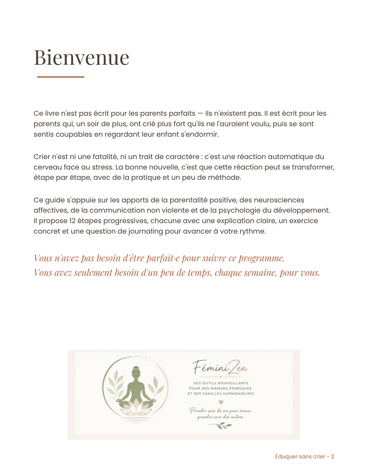 Éduquer sans crier : sommaire et présentation détaillée du guide