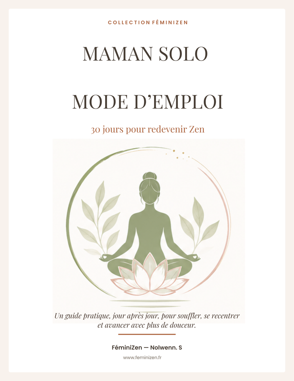 Maman solo, mode d'emploi : couverture du guide