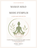 Maman solo, mode d'emploi : couverture du guide