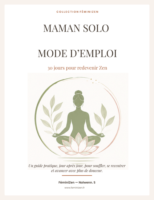 Maman solo, mode d'emploi : couverture du guide